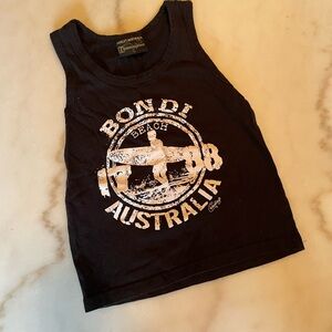 4/$15🌸 Australian Kids Black Tank Top